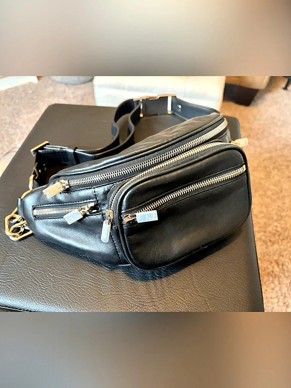 Attica Alexander Wang Black Crossbody Bag/belt bag